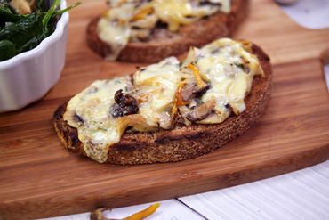 Bruschettas tout champignon Bruschettas tout champignon